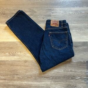 Vintage 2002 Levi's 505 Dark Blue Jeans
